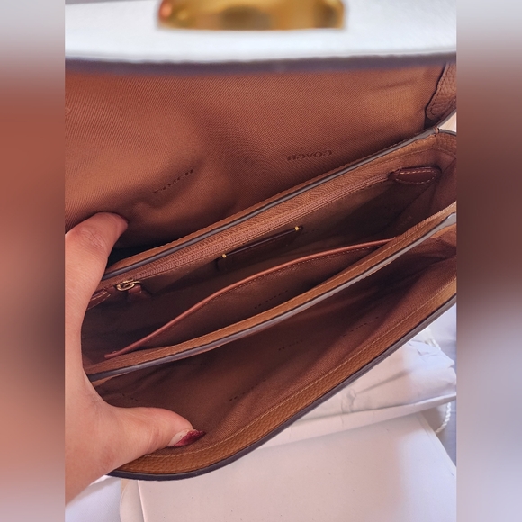 Coach Cassie Crossbody In Colorblock With Snakeskin Detail - Picture 13 of 16